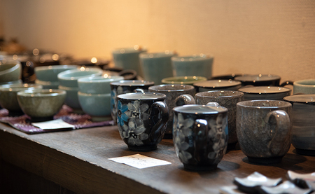 【陶器】冷酒・ワイン杯 2個セット