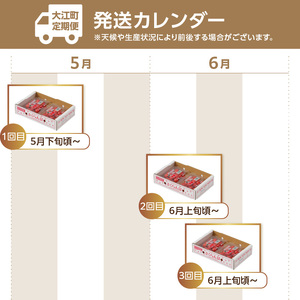 山形さくらんぼ ３種食べ比べ定期便【定期便全３回】 063-T04