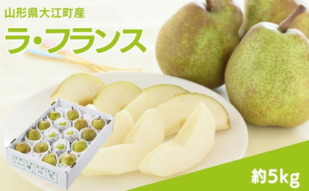 10 11月 特秀 ラ フランス 約5kg 特秀18 玉 山形洋梨 山形県大江町 ふるさと納税サイト ふるなび