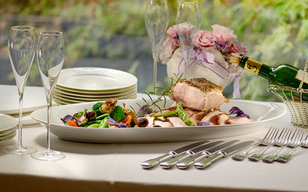 お食事券 東京 恵比寿 古希コース ペアお食事券 ランチ・ディナー共通（同伴の70歳以上の方無料）【大石田町発足70周年記念】 rh-okspk