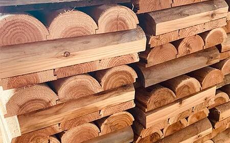 杉薪 半割り 23kg強 杉 薪 まき ストーブ アウトドア F4B-0616