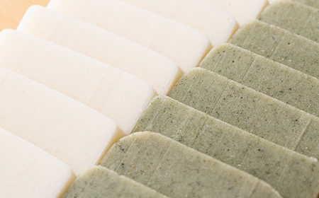 【先行予約】杵つき餅 こゆき ［切餅セット（白餅×3袋、草餅×3袋）］ F7W-0107