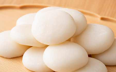 【先行予約】杵つき餅 こゆき ［丸餅（白餅×3袋）］ F7W-0115