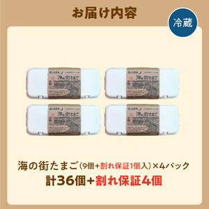 飛ぶ鳥農場　海の街たまご 40個 ｜  鶏卵 平飼い 有精卵 北海道石狩市