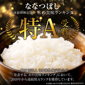 【定期便6回】地物市場とれのさと  ななつぼし無洗米 10kg×6回