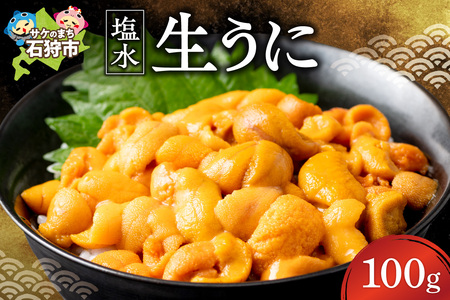 【目利きの達人セレクト】塩水 生うに 100g（ロシア産） | ウニ 雲丹 無添加 海鮮 魚介 天然 北海道 石狩市