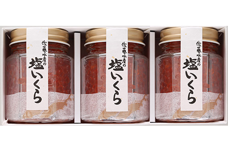 C 081佐藤水産 北海道産塩いくら 100g 3本 北海道石狩市 ふるさと納税サイト ふるなび