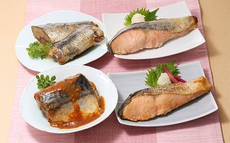 110228 佐藤水産 簡単便利な焼鮭・煮魚セットＢ（FA-719)