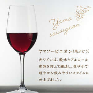 石狩市産ぶどうを醸造したワイン「ISHIKARI」限定ラベル 赤白セット		