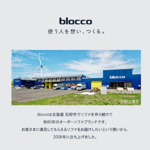 blocco フェザー100％ クッション（55cm×55cm） 460165 ブルーグリーン