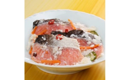 石狩飯寿司セット(鮭とにしん)【12月上旬～1月末発送】いずし 鰊 さけ 海鮮 北海道