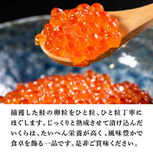 北海道産秋鮭いくら(醤油漬け130g×2)北海道 石狩市 魚卵