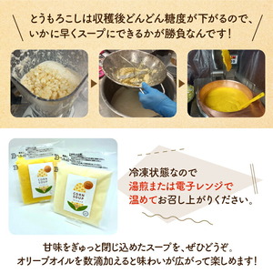 はるきちオーガニックファームのコーンスープ2個セット(白2個) とうもろこし 北海道