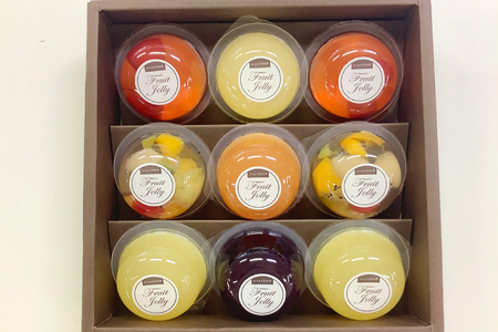フルーツ ゼリー 75g 計9個 セット (TYX-9) [たかはた果樹園 山形県 高畠町 tk06ays650009]