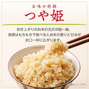 令和7年産　山形県産　つや姫　玄米　10kg_米 こめ 玄米 つや姫 特別栽培米 山形県 ブランド米 産地直送 人気 おすすめ 贈答 ギフト プレゼント 送料無料 お取り寄せ お米 ごはん_【1144539】