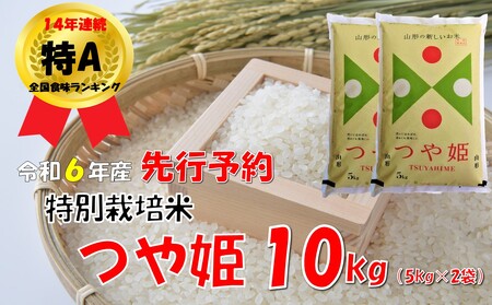 【令和６年新米  先行予約】山形県小国町産 つや姫10kg（5kg×2袋）