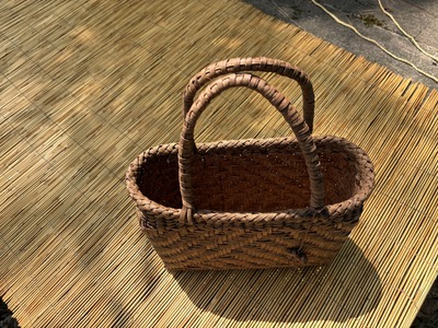 ぶどうつる細工かごバック【限定1個】