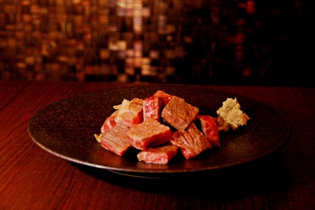 米沢牛サイコロステーキ200g 1パック + 切落し300g 1パック