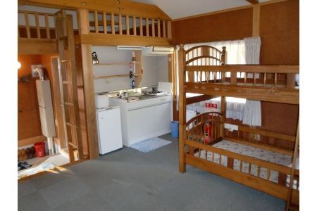 森の中のコテージ（健康の森バンガロー）貸し切り券（1棟）