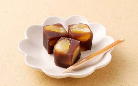 栗羊羹 3本 和菓子 栗 くり スイーツ お菓子 おかし おやつ 羊羹 ようかん 羊かん 練り羊羹