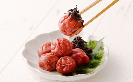 手作り梅干し 約500g×2パック 合計約1kg 梅干し うめぼし 梅 梅干 しそ 手作り