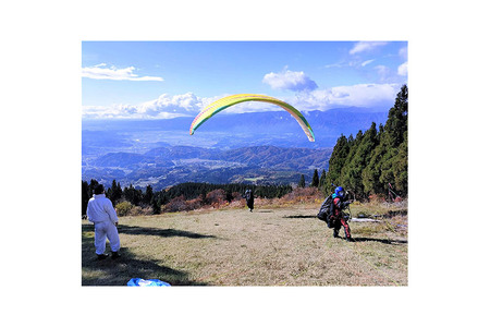 パラグライダー利用券「タンデム体験コース」 しらたかスカイパーク 山形