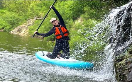 季節を感じるアクティビティ 白川湖カヌー・SUPツアー (1名様)