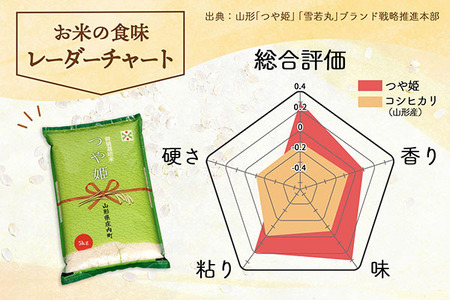 庄内町産 つや姫 20kg 5kg×4袋 令和7年産 2025年産 ブランド米 コシヒカリの原点、亀の尾発祥の地 庄内