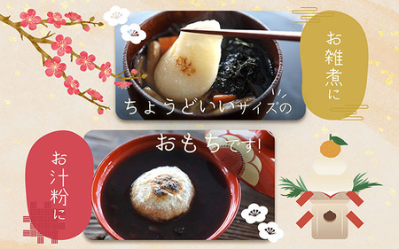 ＜2月中旬発送＞丸もち6か月定期便！ 杵つき餅 380g×3袋（入金期限：2026.1.25）