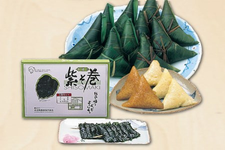 【316-014】庄内名物!笹まき・しそまきセット(入金期限:2020.2.29)
