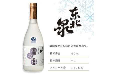 270 純米大吟醸「雪女神」飲み比べセット