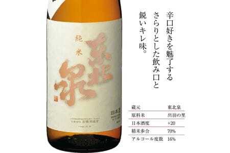 421　遊佐のおすすめ辛口酒    セット1800ml×2