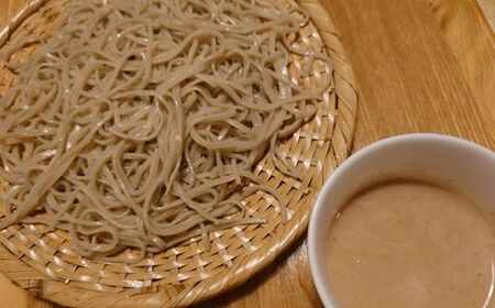 No.3071 冷凍十割手打ち蕎麦3人前(蕎麦汁とくるみダレセット)