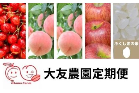 【先行予約】No.0533 大友農園定期便(全5回)