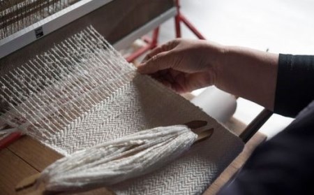 No.0760 mawata bijin Facial Washcloth こけし付き洗顔用クロス(真綿美人)