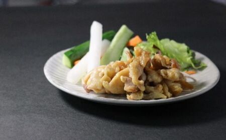 No.2659伊達鶏の鶏皮塩焼き 200g×2P