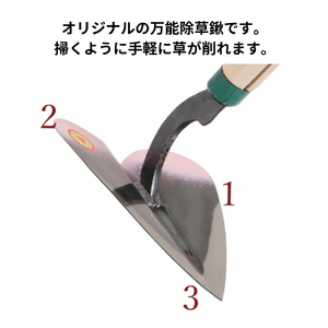 姫鍬のスタート2セット｜クワ くわ 鍬 農機具 畑仕事 畑 農園 農業 農業用品 耕作鍬 農作業 除草作業 除草 草取り 草とり 鍛冶屋 庭 植物 家庭菜園 庭作業 草ぬき 土壌 [0860]