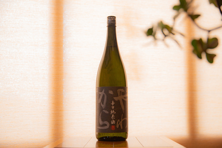 花春 辛口純米 やわから｜会津 日本酒 辛口 会津若松 酒蔵 地酒 銘酒 お酒 酒 [0921]