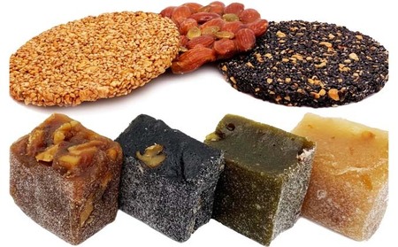 【みよし堂】くるみゆべし・素材焼詰合11袋入 和菓子 スイーツ