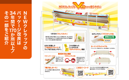 【クレラップ】ミニミニ 50ｍ(30本セット!) 日用品クレハニュークレラップ切りやすいパッと切れるキッチン用品台所まとめ買い【AP006】