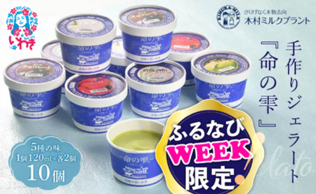 【ふるなびWEEK対象】 木村ミルクジェラート FN-Limited-PR