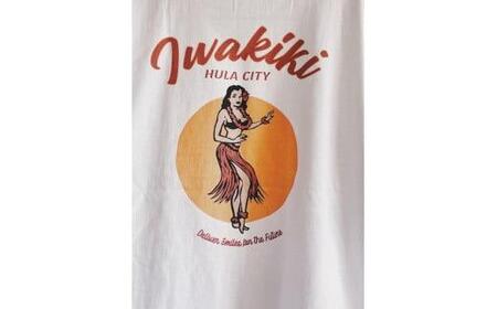 いわき市発D2Cブランド「yourmood」 Iwakiki ロングスリーブTシャツ WHITE_XL