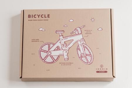 檜のおもちゃ IKONIH 木の自転車