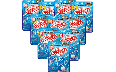 UHA味覚糖 激シゲキックス 極刺激ソーダ 10パック入り お菓子 グミ 菓子 食品 F24R-131