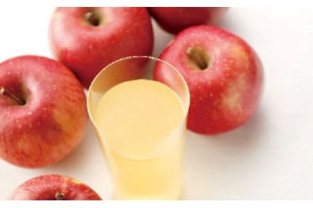 ご愛顧感謝！北條農園の無添加りんごジュース〈ふじ〉大瓶3本入り　1L F21R-110