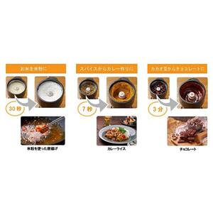 山本電気 万能粉ひき器「YAMAMOTO 万能ミル」(Y-308B-CH) F7X-0172