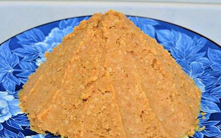 生味噌3種食べ比べ3個セット◆米麹に須賀川市ブランド米コシヒカリぼたん姫や特別栽培米コシヒカリ使用 F7X-0196