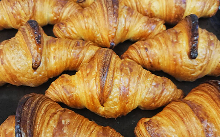 丸十製パン　もっちり食感のこだわり食パン&素材にこだった手作りクロワッサン F7X-0095