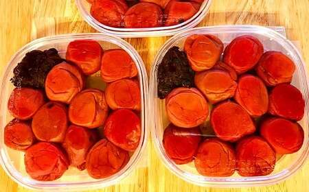 農家のばあちゃん 特製の手作り 無添加 梅干し 150g×15パック F7X-0079