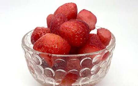 冷凍いちご「甘園房～あまえんぼう～」 約1kg(約500g×2袋) いちご イチゴ 苺 デザート フルーツ 果物 くだもの 果実 食品 F7X-0156